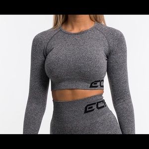 ECTH cropped long sleeve